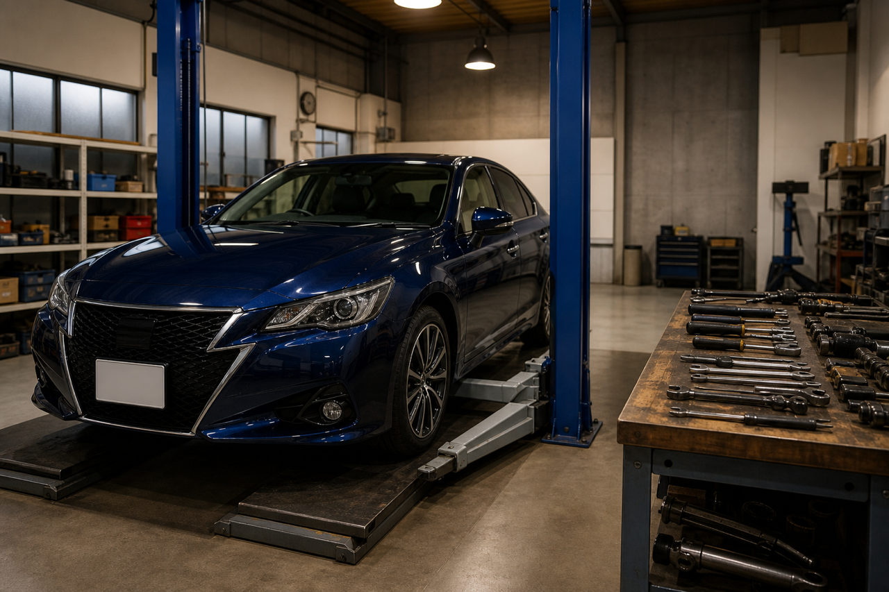 自動車整備・点検のイメージ